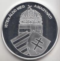 DN. "Nemzetünk nagyjai - Deák Ferenc" Ag emlékérem (10,37g/0.999) T:PP Tanúsítvánnyal!