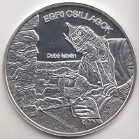 DN. "Nemzetünk nagyjai - Dobó István" Ag emlékérem (10,37g/0.999) T:PP Tanúsítvánnyal!