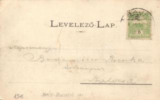 Baja, Tóth Kálmán szobra; Kopeczky József kiadása (EB)