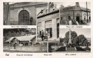 Ózd, Vasas szövetkezet, borpince, vendéglő, jősi mlékmű