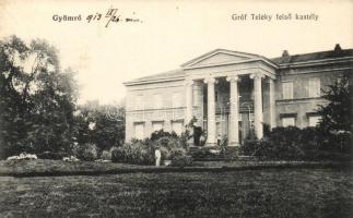 Gyömrő, Gróf Teleky felső kastély; Klopfer Adolf kiadása