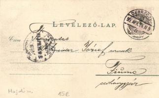 1899 Debrecen, pavillon laktanya