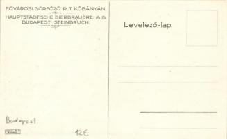 Budapest X. Fővárosi Sörfőző Rt. Kőbányán; Weiss L. és F. Műintézet