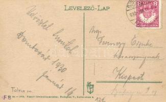 Dombóvár, Kossuth utca, László Vilma papírkereskedése