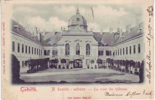 1900 Gödöllő A kastély udavara