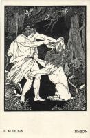 Samson, Judaica, s: E. M.Lilien