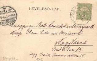 Salgótarján, Forgách akna; Friedler Ármin kiadása