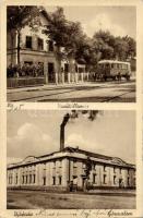 Újkécske, vasútállomás, gőzmalom; Andrássy Jenő kiadása