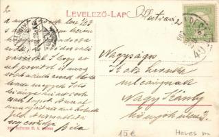 Hatvan, cukorgyár, gőzmalom; Hoffmann M. kiadása