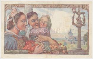 Franciaország 1942. 20Fr T:II-
France 1942. 20 Francs C:VF