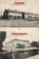 Vác, Első magyar kötő-szövőgyár, Kobrak cipőgyár (Rb)