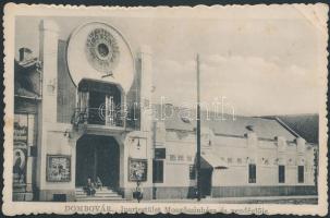 Dombóvár, Ipartestület mozgószínháza és vendéglője; László Vilma kiadása (EB)