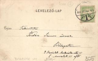 Pécs, Katolikus kör; kiadja Fürst Lipót nagytőzsdés