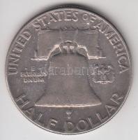 Amerikai Egyesült Államok 1951. 1/2$ Ag "Franklin" T:2-/3
USA 1951. 1/2 Dollar Ag "Fr...