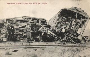 1907 Dorozsma, vasúti katasztrófa; Grünwald Henrik kiadása