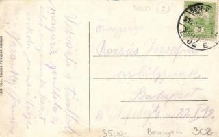 Szentlőrinc, vasútállomás; Özv. Tauber Ferencné kiadása