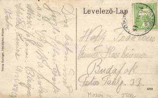 Rajka, Ragendorf; Katolikus templom, iskolák; kiadja Karinger (EK)