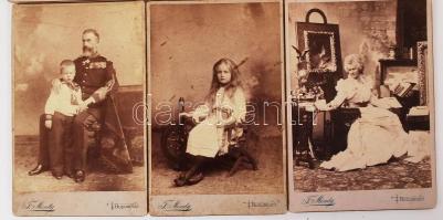 cca 1870-1880 Divald Károly: Kárpátok (Alsó-Tátrafüred), keményhátú fotó, 16x11 cm /
cca 1870-1880 K...