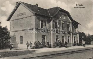 Szob, vasútállomás; Hegedűs Lajos kiadása