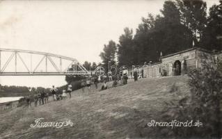 Tiszaug, strandfürdő