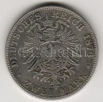 D.Reich/Császárság/Poroszország 1876A 2M Ag I.Vilmos T:3/4+