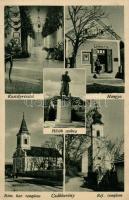 Csákberény, Hangya, templomok