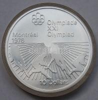 Kanada 1976. "Olimpia-Montreal" 10$ Ag T:1