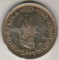 Dél-Afrika 1952. 5Sh Ag "VI.György-Hajó" T:2 pici ph