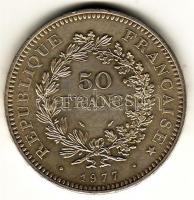 Franciaország 1977. 50Fr Ag T:1/2
