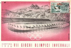 1956 Cortina d'Ampezzo, Winter Olympics, So. Stpl s: Mancioli