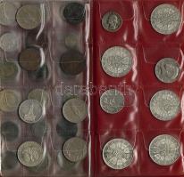 Hagyaték tétel 5 albumban + 1 dobozban 406db régi és új, egész világ, sok jobbal, rengeteg osztrák (...