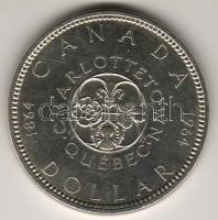 Kanada 1964. 1$ Ag "Quebec" T:1/2