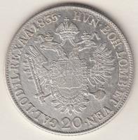 1835B 20Kr Ag "I. Ferenc" T:2