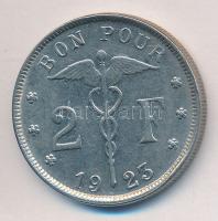 Belgium 1923. 2Fr Ni T:2
Belgium 1923. 2 Francs Ni C:XF
Krause Km#91.1