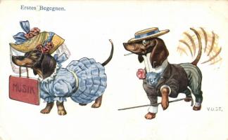 Erstes Begegnen / First encounter, s: V.O.ST. (EK)