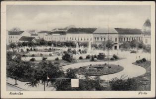 Szabadka, Fő tér / square, leporellocard (EB)