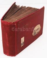 1900-1920 Egy folyami hajóskapitány fotóalbuma, 80 db fotó /
River boat captain's photo album, ...