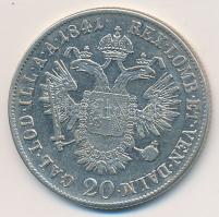 Ausztria 1841A 20Kr Ag "V. Ferdinánd" T:2,2-
Austria 1841A 20 Kreuzer Ag "Ferdinand I...