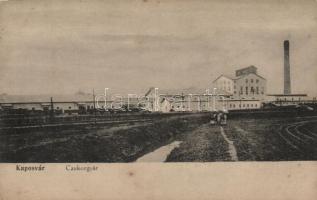 Kaposvár, Cukorgyár; János utcai tőzsde kiadása