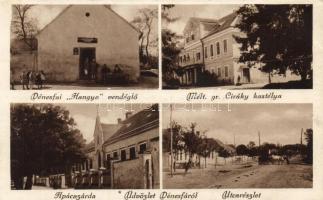 Dénesfa, Hangya vendéglő, Ciráky-kastély