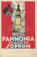 Sopron, Hotel Pannonia; Klösz György (EK)