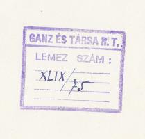 1943 Ganz hajógyár, 2 db fotó, 13x18 cm