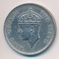 Mauritius 1950. 1R "VI. György" T:2 Mauritius 1950. 1 Rupee "George VI" C:XF Krause KM#29.1