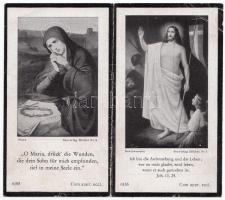 1942 Német katona fényképes halotti értesítő kártya / German soldier's death card