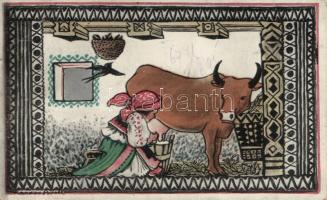 'Magyar népélet' / Hungarian folklore, s: Kardos Böske (small tear)