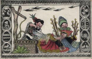 'Magyar népélet' / Hungarian folklore, s: Kardos Böske (EB)