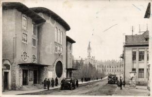 Veszprém, Óvári utca, Petőfi színház, Angolkisasszonyok zárdája; Fodor Ferenc kiadása