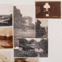 1914-1918 Az I. világháborúban szolgálatot teljesítő katona archívumából származó fotók, 33 db, 3x4 ...