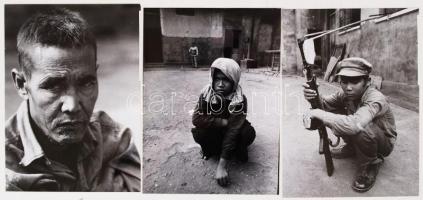 1980 Fotók Kolonits Ilona filmrendező fotóarchívumából, a Túlélők, életköszöntő című filmjének forga...