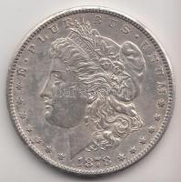 Amerikai Egyesült Államok 1878S 1$ Ag "Morgan" T:2,2-
USA 1878S "Morgan" Dollar ...